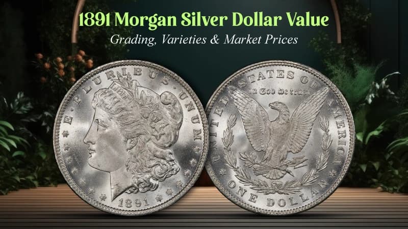1891 Morgan Silver Dollar Value: Grading, Varieties & Market Prices 