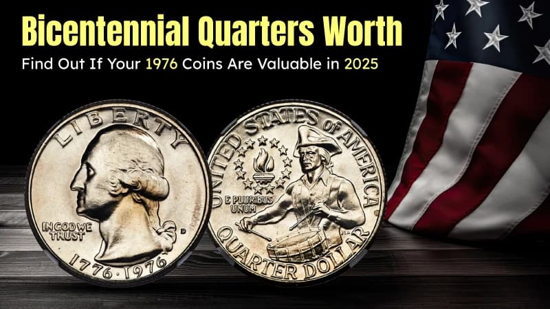 Bicentennial Quarters Worth: Find Out If Your 1976 Coins Are Valuable in 2025