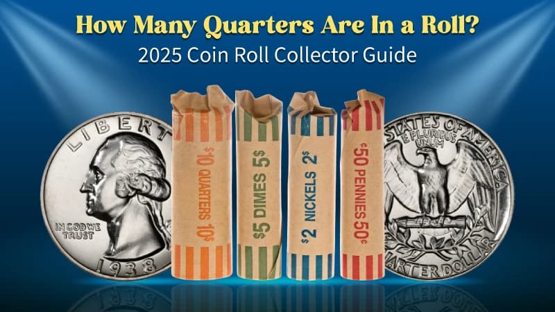 How Many Quarters Are In a Roll? | 2025 Coin Roll Collector Guide