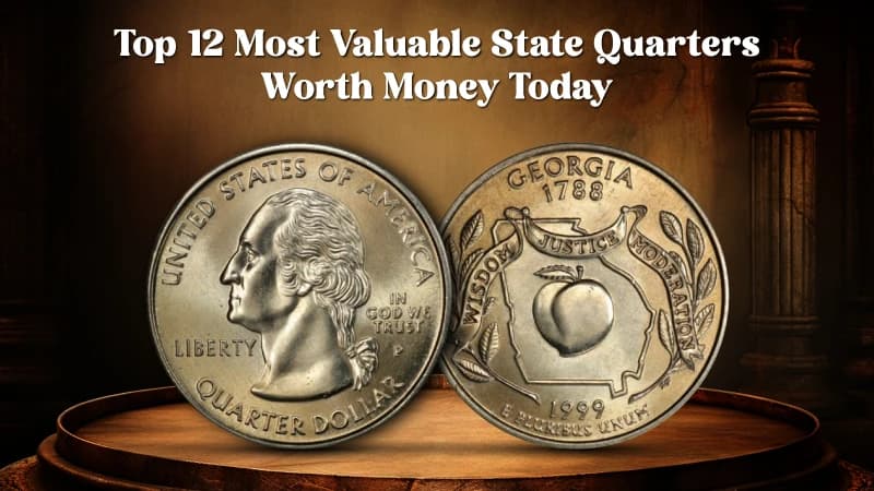 12 Most Rare State Quarters Worth Money