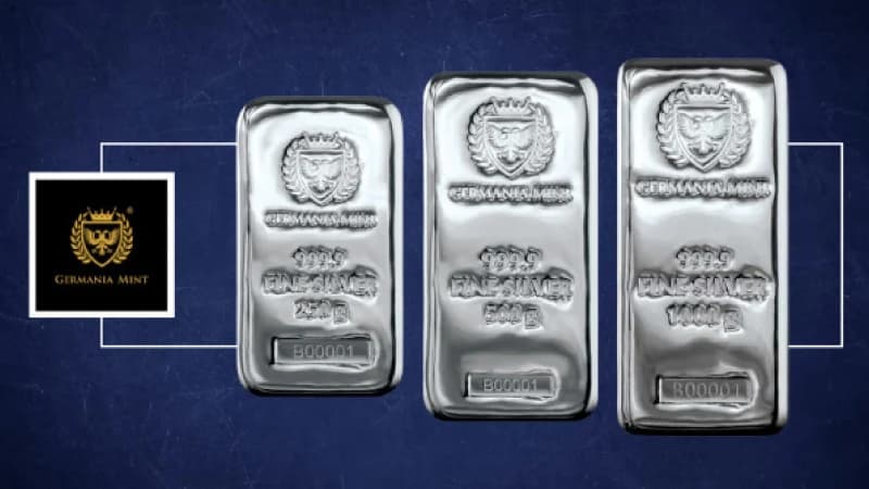 Why Germania Mint Silver Bars are the Hottest Investment of 2023