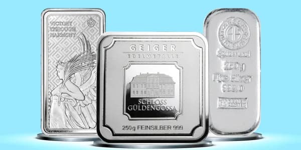 250 Gram Silver Bar