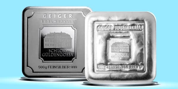 500 Gram Silver Bar