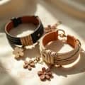 Leather Charm Bracelets