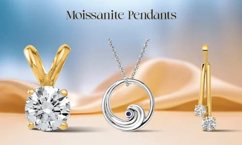 Moissanite Pendants