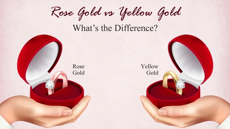 Rose Gold vs Yellow Gold: What’s the Difference?