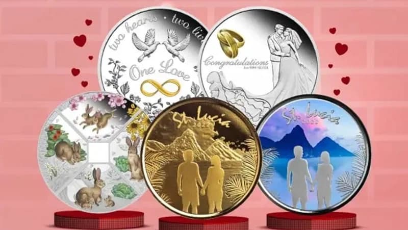 Gift a Perfect Valentine Themed Bullion Coin to Your Loved Ones