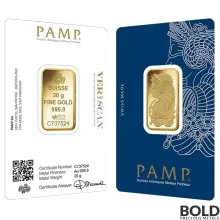 Gold Bar Pamp - 20 Gram