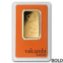 Icon for Gold Bar Valcambi - 1 oz