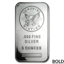 Icon for Silver 5 oz Sunshine Mint Bar
