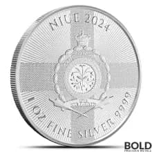 2024 1 oz Niue English Lion Silver Coin (BU)