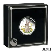 2023 Tuvalu Baby Rabbit 1/2 oz Silver Proof