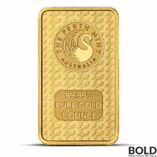 1 oz Perth Dragon Gold Bar