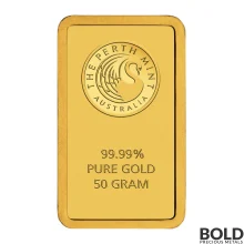 50 Gram Perth Gold Bar