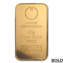 Gold Austria Bar - 20 Gram