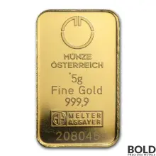 Icon for Gold Austria KineBar - 5 Gram