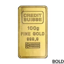 Icon for Gold Bar Credit Suisse - 100 gram