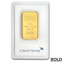 Gold Bar Credit Suisse - 1 oz