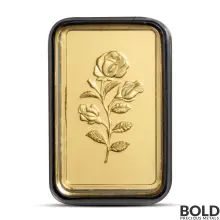 1 Gram PAMP Rosa Gold Bar
