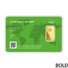 Gold 5 Gram Nadir Bar