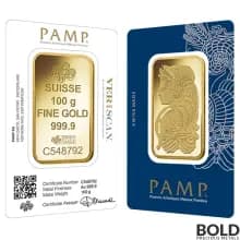 Icon for Gold Bar Pamp - 100 Gram