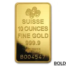 Gold Bar PAMP - 10 oz