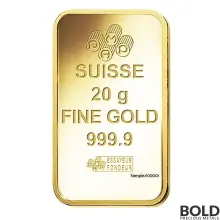 Gold Bar PAMP - 20 Gram