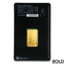 Gold Bar Perth Mint - 10 Gram