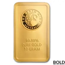 Gold Bar Perth Mint - 10 Gram