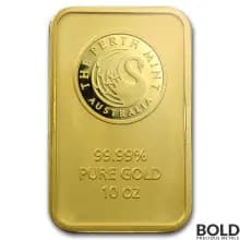 Gold Bar Perth Mint - 10 oz