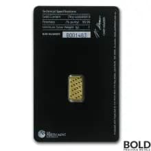Gold Bar Perth Mint - 1 Gram