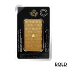 Gold Bar Royal Canadian Mint (RCM) - 1 oz