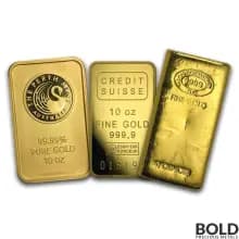 Icon for Gold Bar (Our Choice) - 10 oz