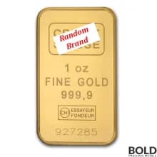 Icon for Gold 1 oz Bar LBMA Eligible Assorted Brand