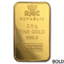 Gold Bar Republic - 2.5 Gram
