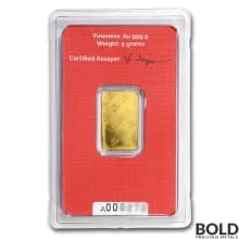 Gold Bar Republic Mint - 5 Gram