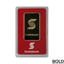 Gold Bar Scotia Mocatta - 1 oz