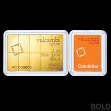 Icon for Gold 1 oz Bar Valcambi Combi - 10 x 1/10 oz