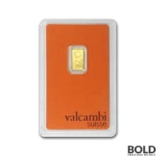 Icon for Gold Bar Valcambi - 1 Gram