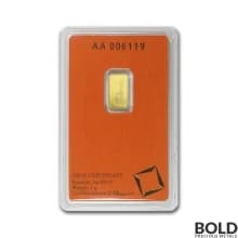 Gold Bar Valcambi - 1 Gram