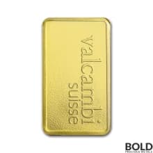 Gold Bar Valcambi - 1 Gram