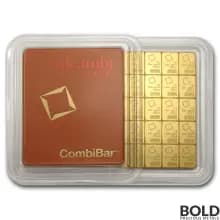 Icon for Gold 50 Gram Bar Valcambi Combi - 50x1 gram