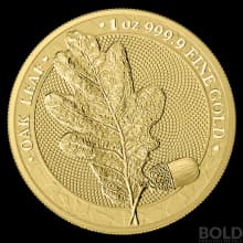 Icon for 2019 Germania Gold Oak Leaf BU Round - 1 oz