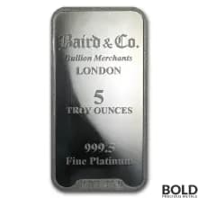 Icon for Platinum Bar Baird - 5 oz
