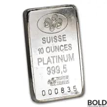 Platinum Bar PAMP - 10 oz