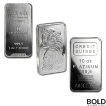 Platinum Bar (Our Choice) - 10 oz