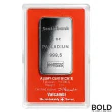 1 oz Scotia Bank Palladium Bar