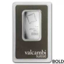 Icon for Platinum Bar Valcambi - 1 oz