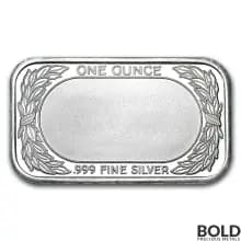 Silver - 1 oz Flag Bar