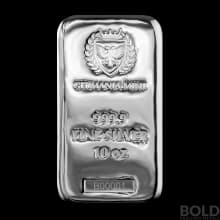 Icon for Silver 10 oz Germania Mint Cast Bar